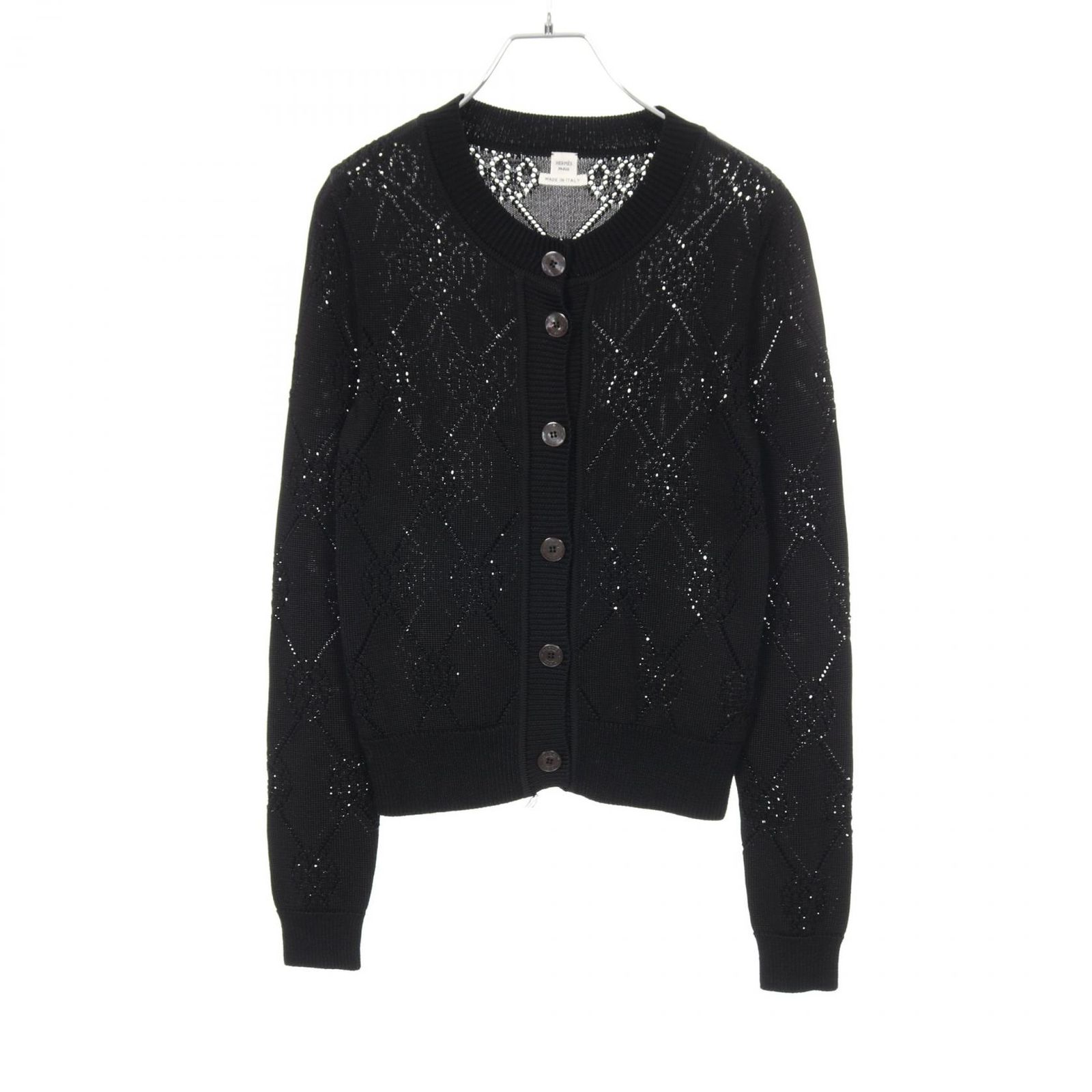 HERMES エルメス Hリフト カーディガン