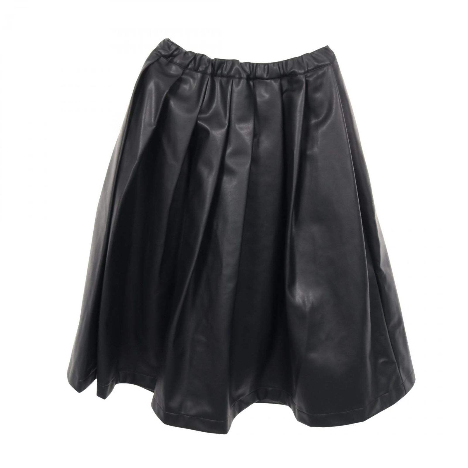 COMME des GARCONS コムデギャルソン フェイクレザー スカート