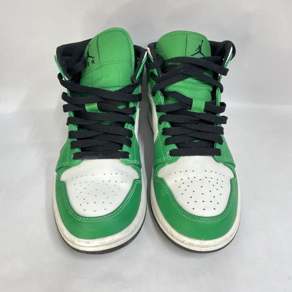 NIKE AIR JORDAN 1 MID ラッキーグリーン 25 cm ﾅｲｷ ｴｱｼﾞｮｳﾀﾞﾝ 79