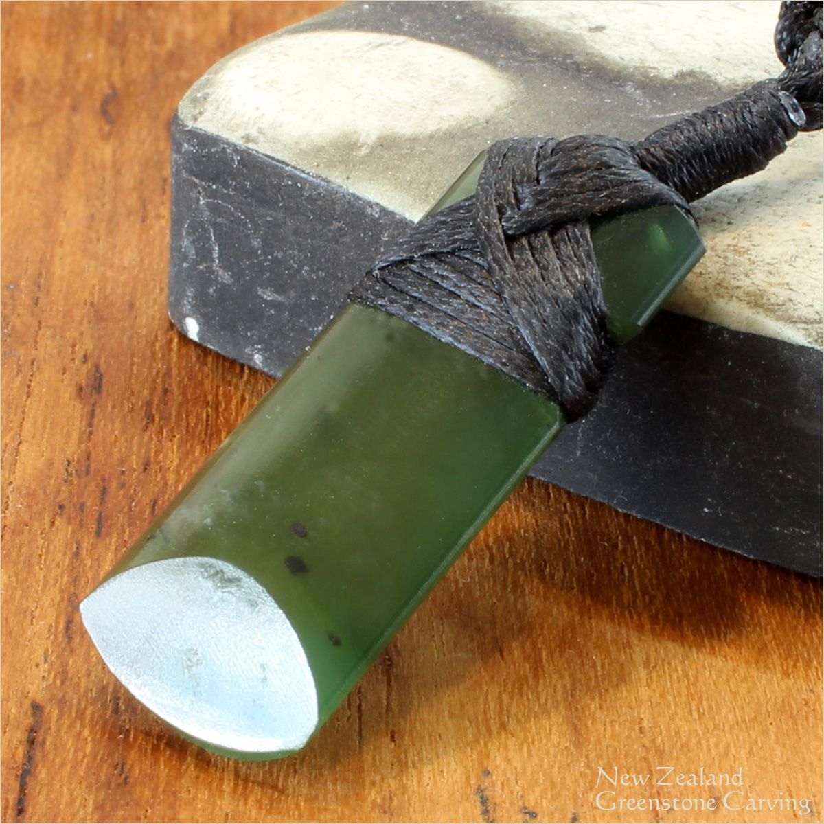 小サイズ ニュージーランド グリーンストーン ネックレス トキ TOKI