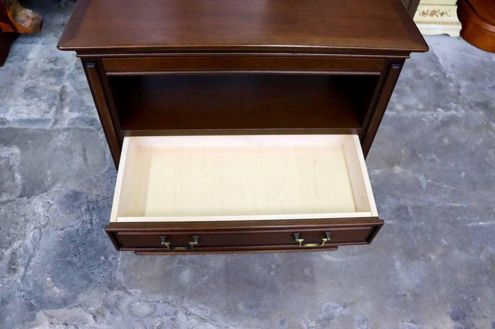 GMIK696○maruni / マルニ 地中海 ROYAL ロイヤル 電話台 FAX台 花台