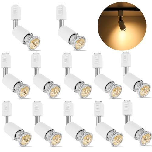 ダクトレール スポットライト E 26 LED電球付き 50 W 照明 ライティングレール レール ライト LED電球 ダクトレール用照明器具セット ホワイト電球色 セット 1695726 f