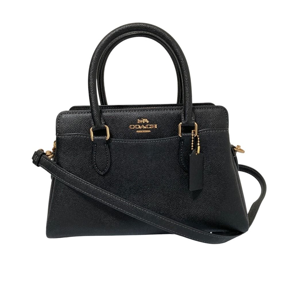 美品 COACH コーチ レザー 2way ハンドバッグ ミニショルダーバッグ 