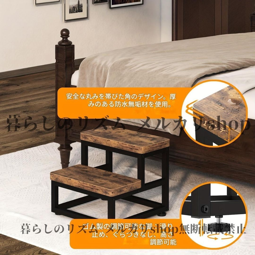 頑丈な木製 金属フレーム