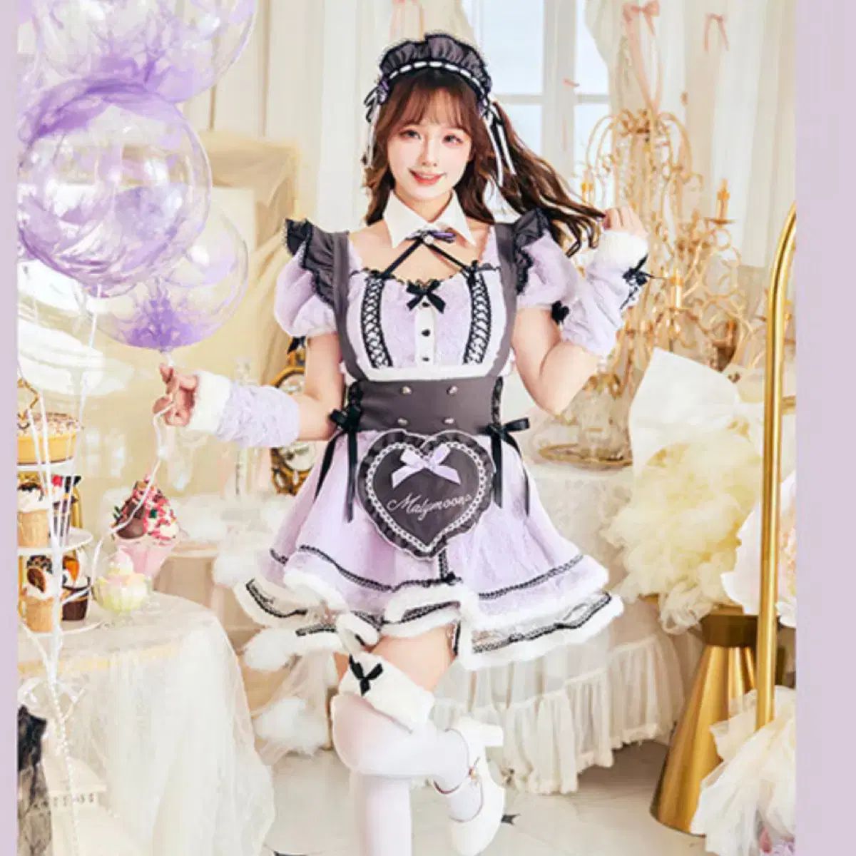 Malymoon マルムン メイド服 地雷系 量産型 コスプレ