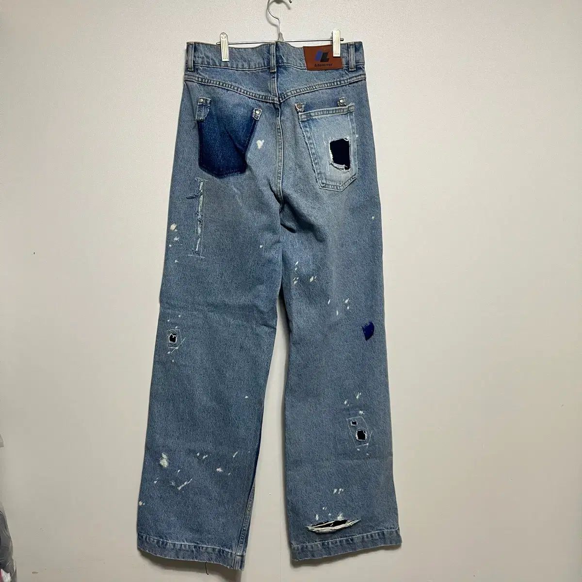 ZARA ADER ERROR デニム ダメージ ウォッシュ デニムパンツ ズボン