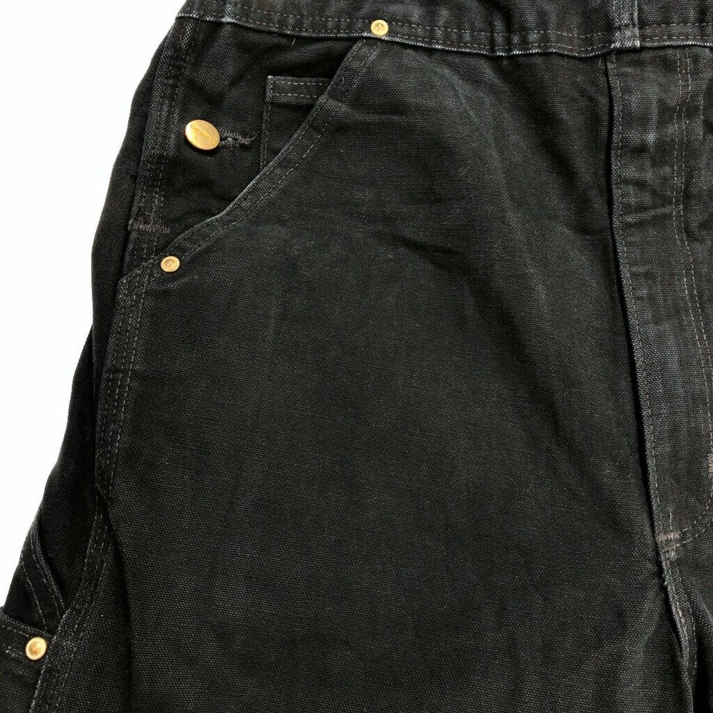 00年代 Carhartt カーハート ダック ダブルニー ビブオーバーオール