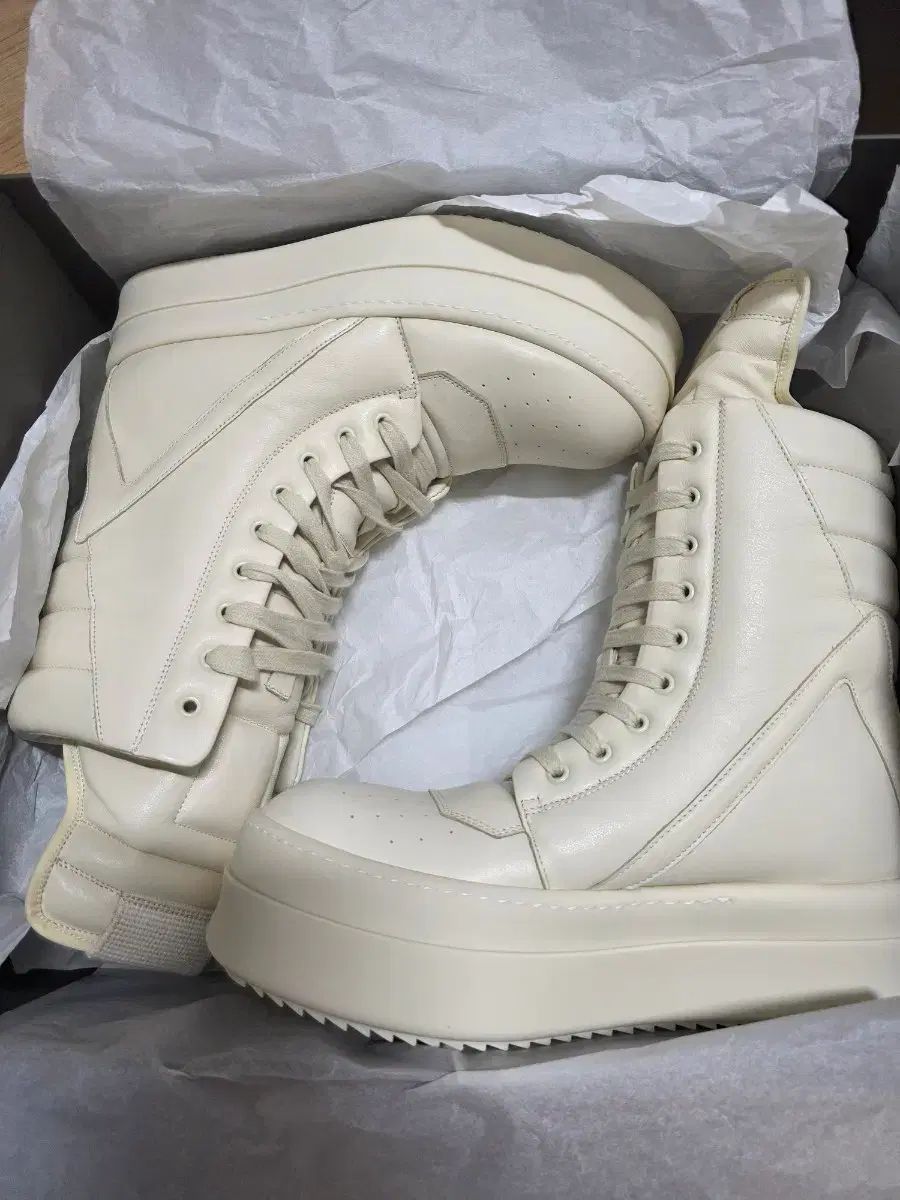 リックオウエンス MEGA ジオバスケット ミルク