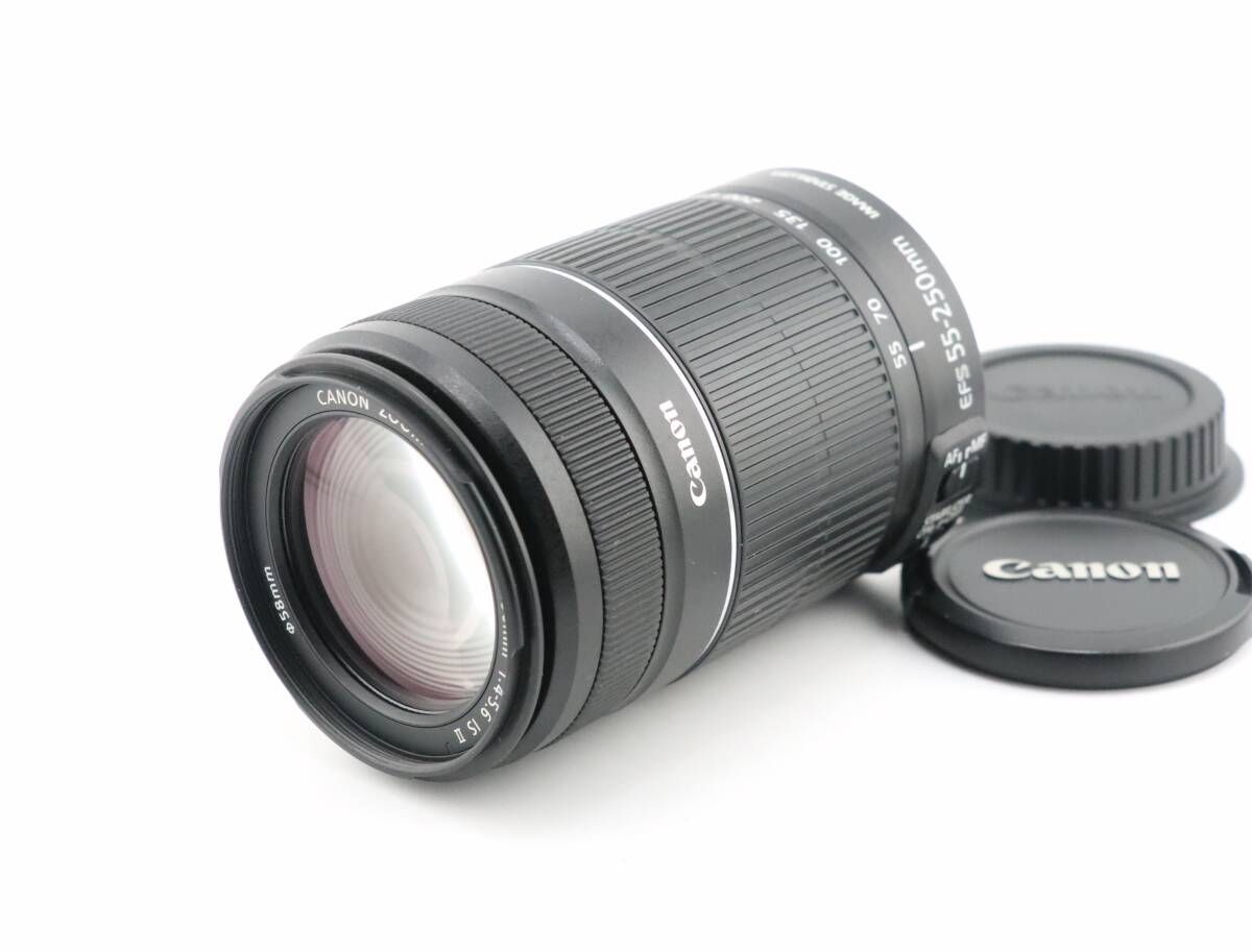 ☆極上品☆キヤノン CANON EF-S 55-250mm F4-5.6 IS II☆ W1264＃3909