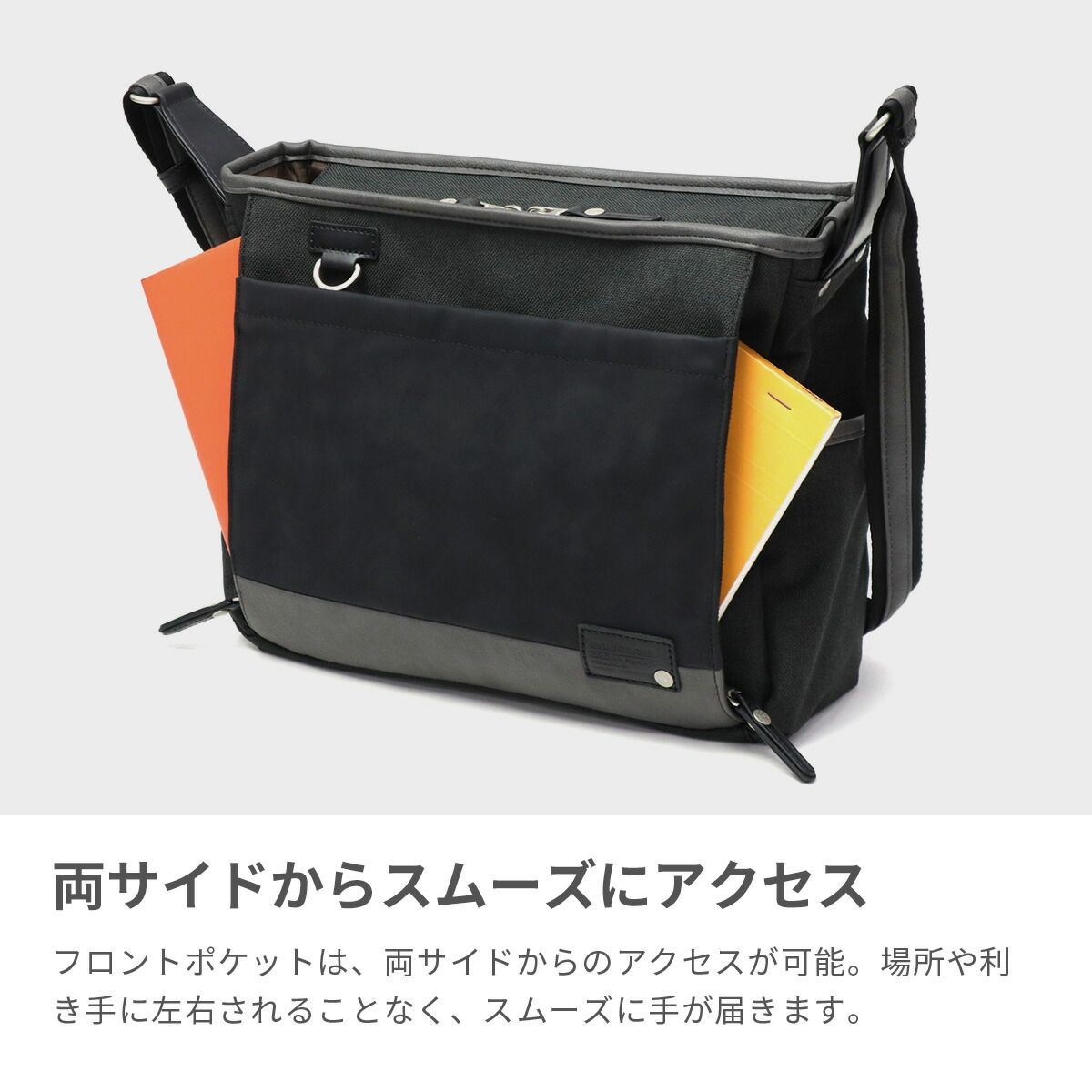 ムスタッシュ ショルダーバッグ メンズ 斜めがけバッグ ブランド 大 