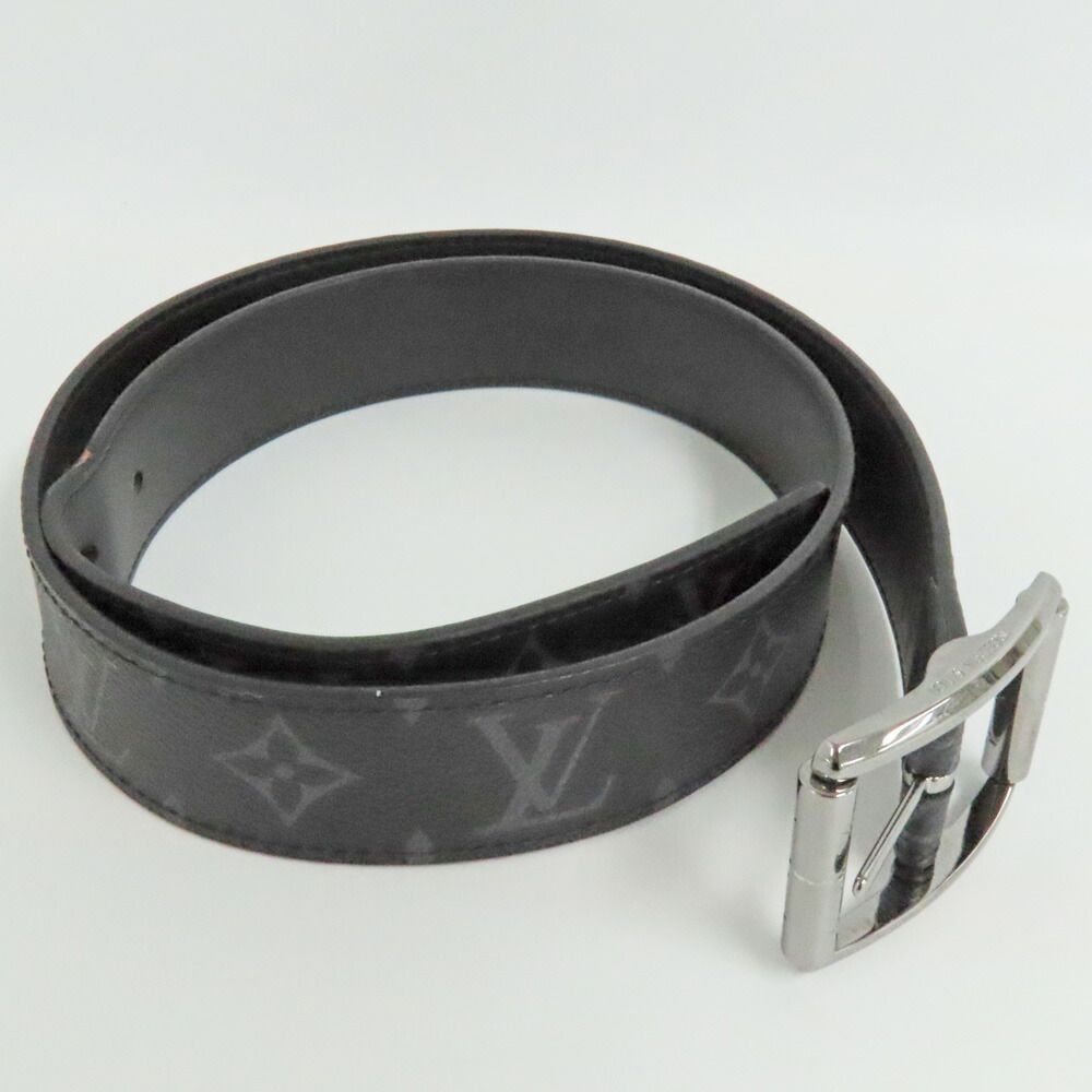 名古屋 ルイヴィトン モノグラム エクリプス サンチュールLVアップダウン ベルト M 0541 小物 メンズ