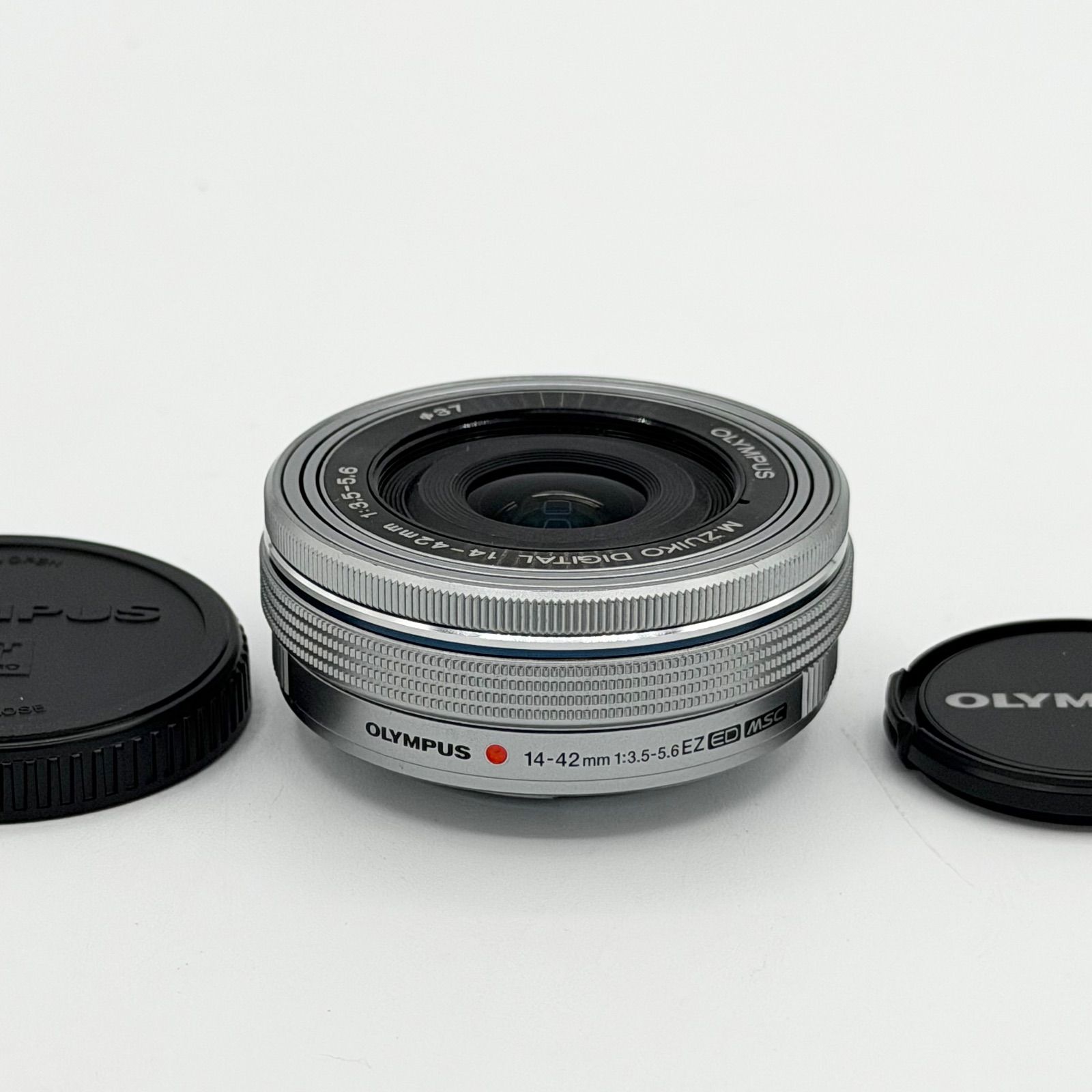 OLYMPUS 電動式パンケーキズームレンズ M ZUIKO DIGITAL ED 14 42 mm F 3 5 6 EZ SLV ♯
