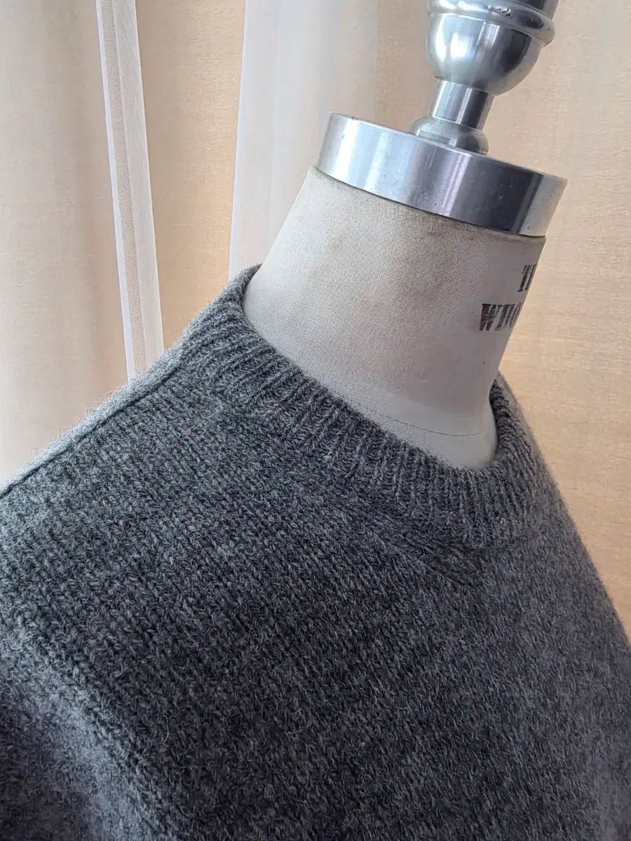  Acne Studios アクネストゥディオズ グレー トップス ONE PIECE 長袖 七分袖 ミニワンピース