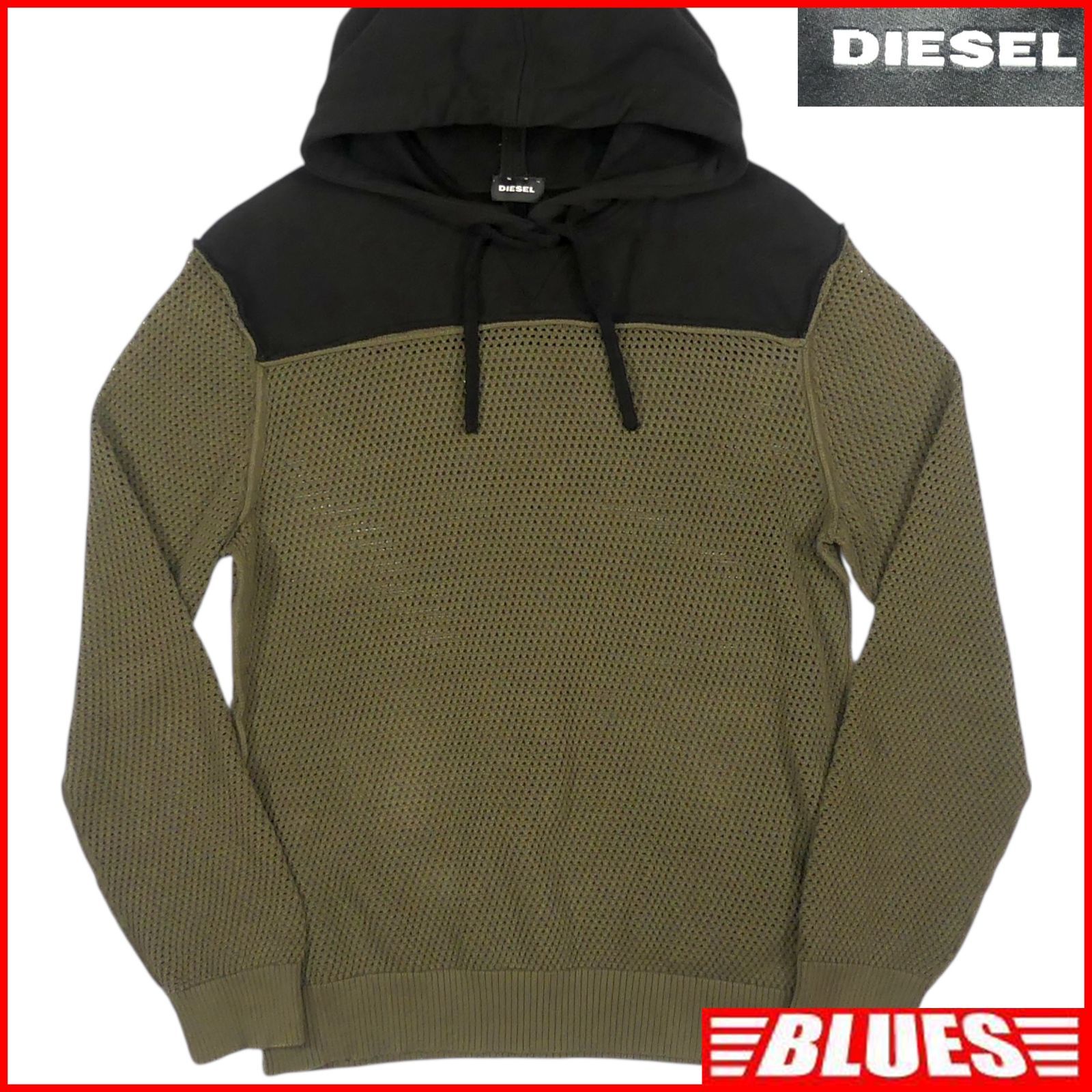 DIESEL ディーゼル スウェット フーディーパーカー メンズ トレーナー 