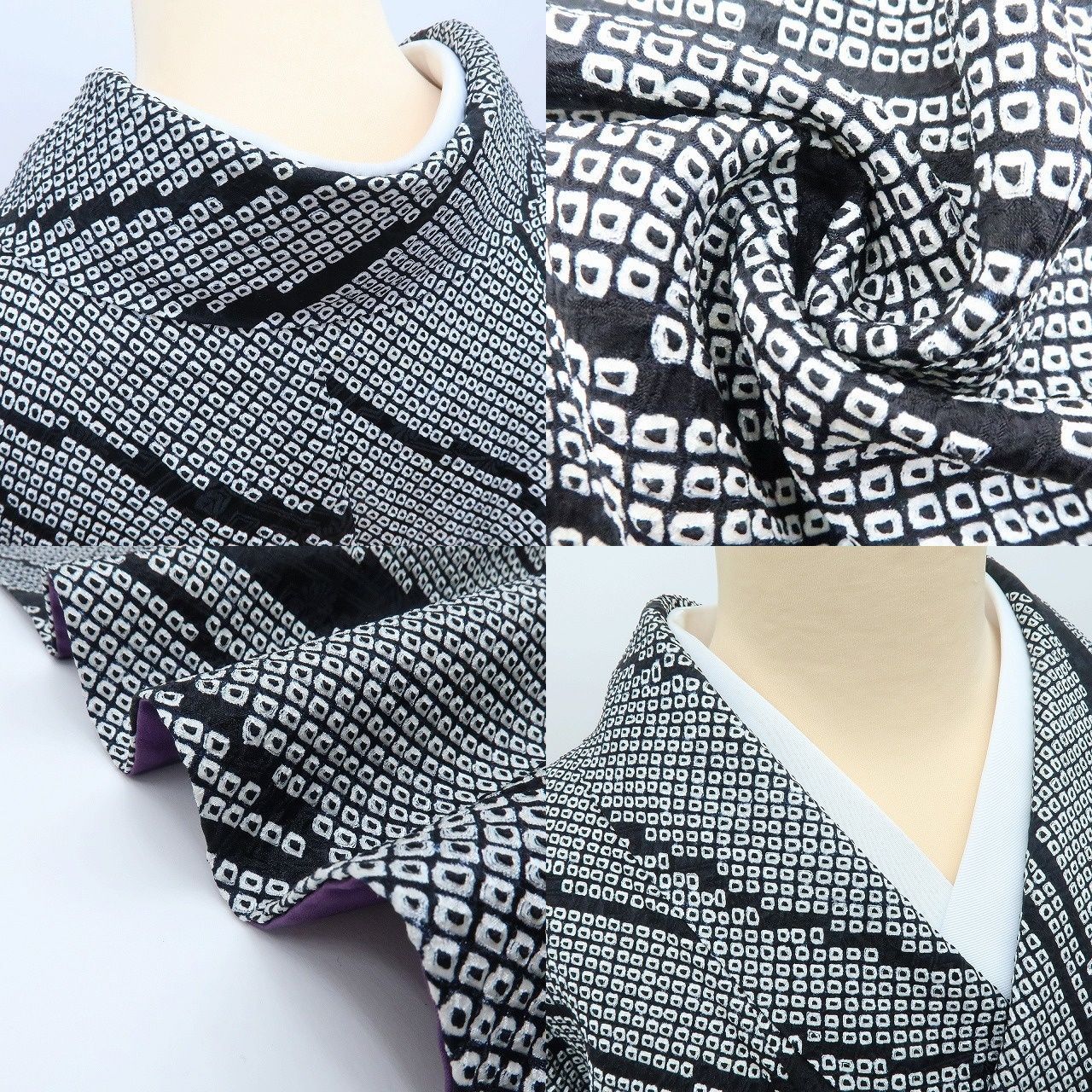 百華❀Y4209◇ますいわ屋謹製 総絞り 手縫い仕立て 正絹 付下げ 着物