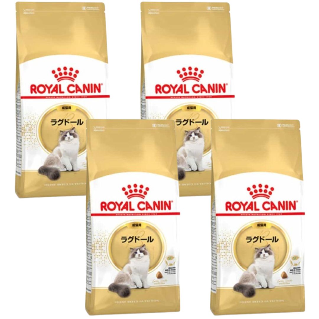 ロイヤルカナン ラグドール 成猫用 2kg × 4袋 キャットフード ドライ