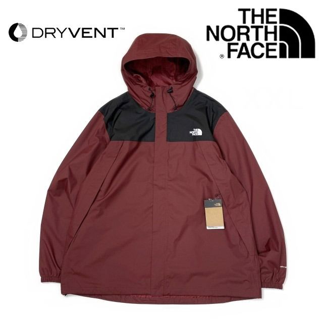 ノースフェイス マウンテンジャケット ボルドー 赤 茶 黒180915