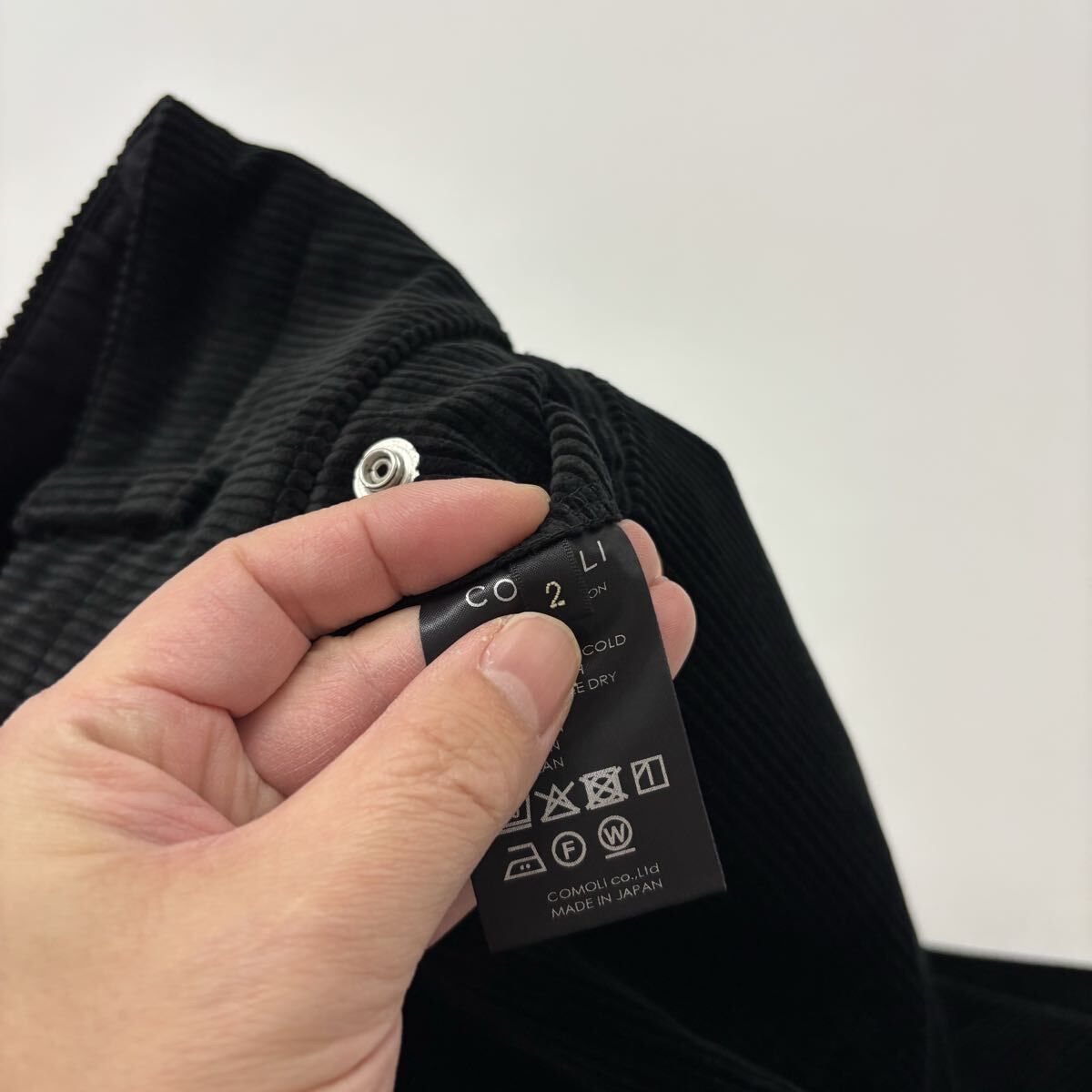 25aw 2025 未使用 COMOLI コモリ コーデュロイ ワーク パンツ C03 