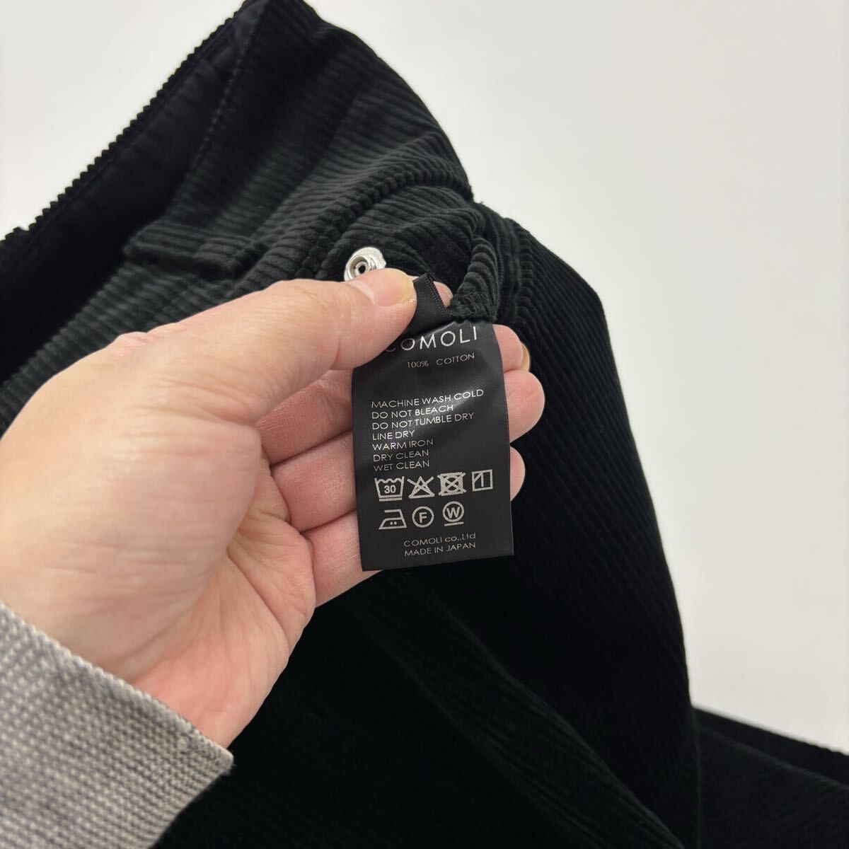 25aw 2025 未使用 COMOLI コモリ コーデュロイ ワーク パンツ C03 