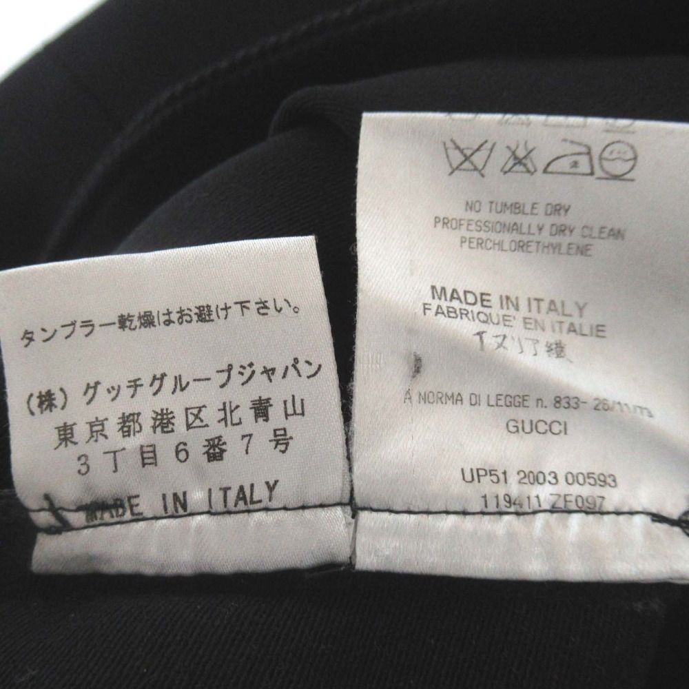美品 GUCCI グッチ トムフォード期 フレア スラックスパンツ サイズ40