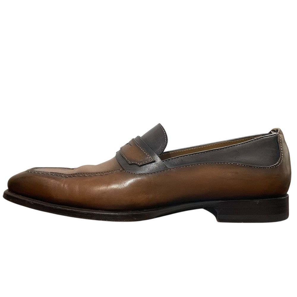 美品 STEFANO BRANCHINI ステファノブランキーニ レザー ローファー