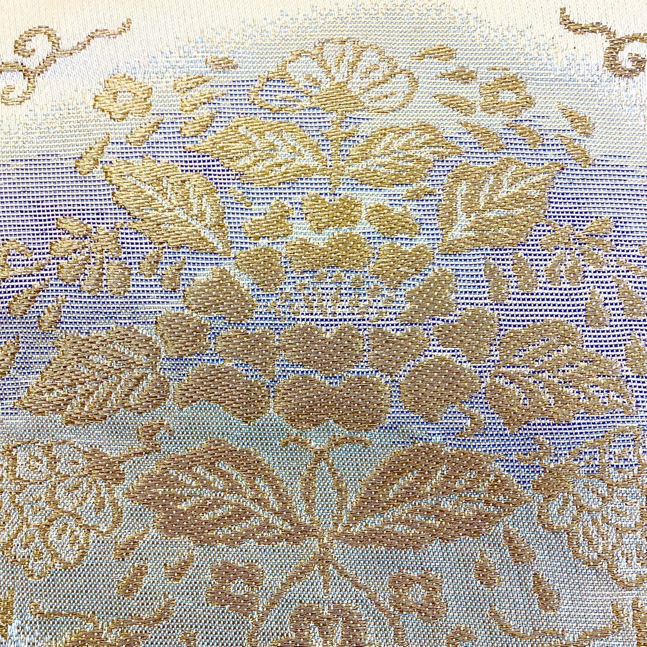 6249］袋帯 草花鹿文様 金糸 六通 正絹 着物 フォーマル - メルカリ