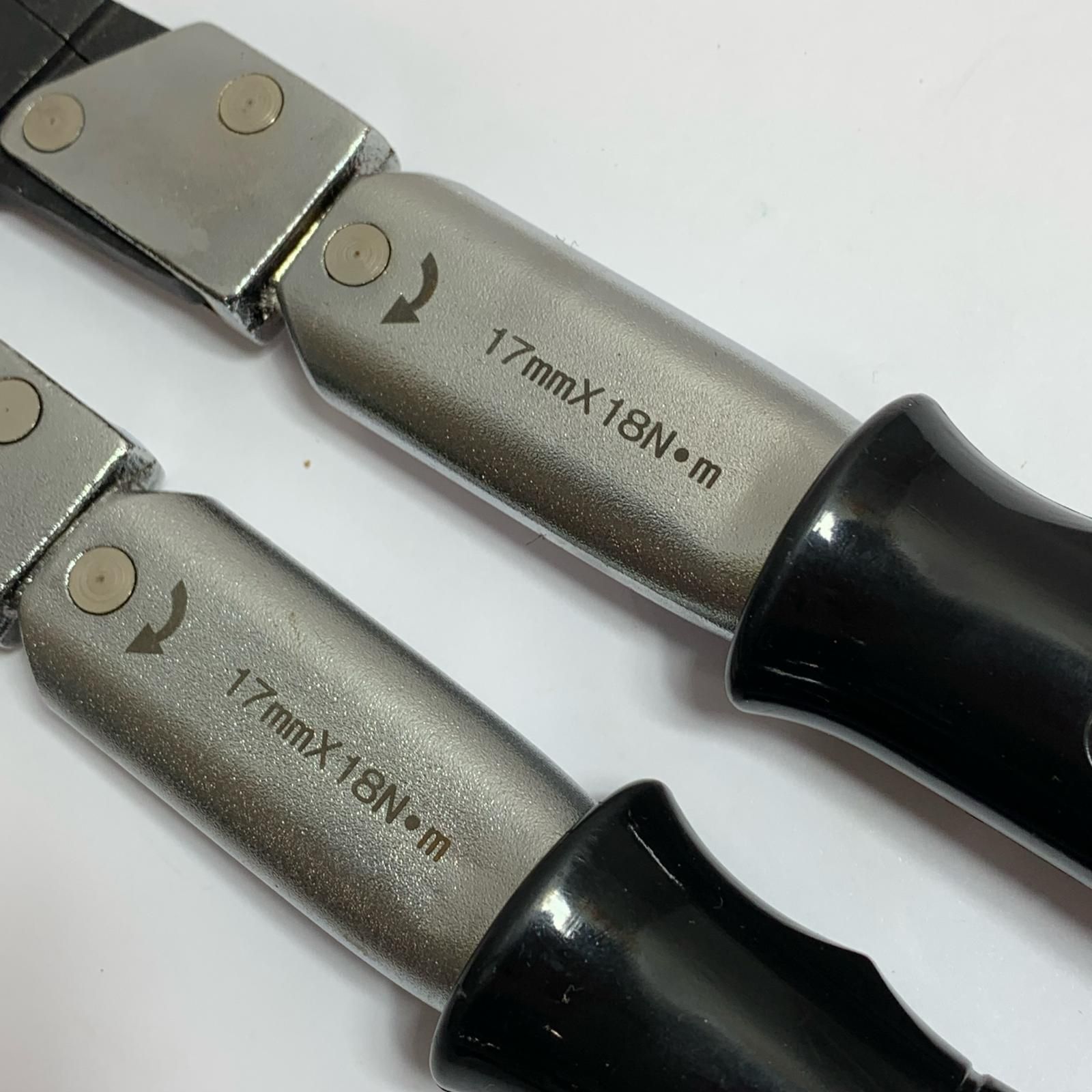  ♭♭BBK ラチェットトルクレンチ 2本セット 17 mmX 18 N ｍ トルクレンチ スパナ レンチ