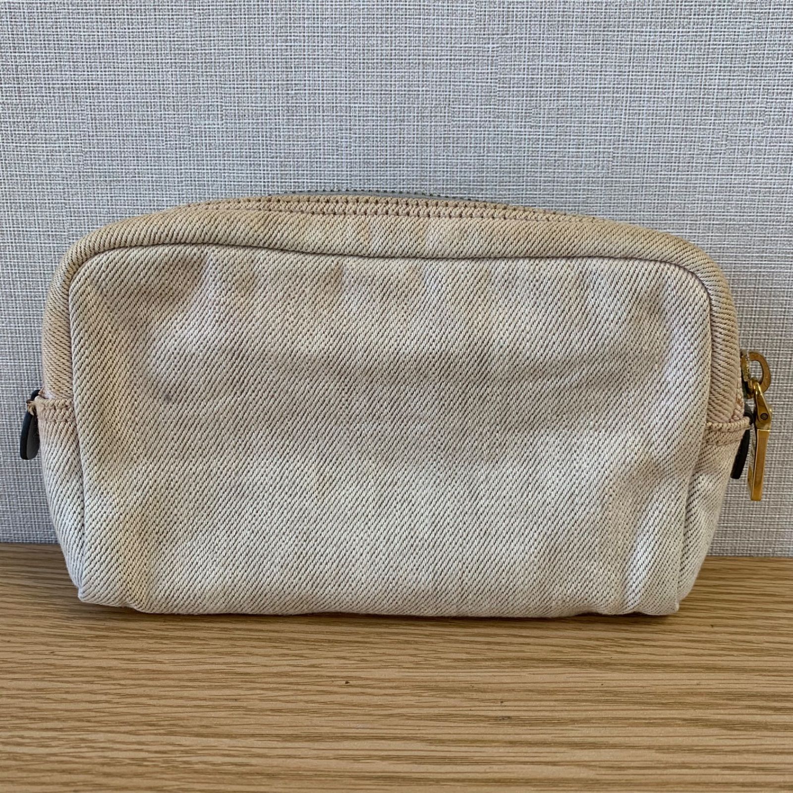 PRADA プラダ デニム ポーチ - メルカリ