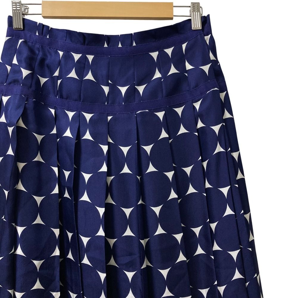 Drawer ドゥロワー カットジャガードフレアスカート ネイビー Drawer ドゥロワー カットジャガードフレアスカート ネイビー - メルカリ