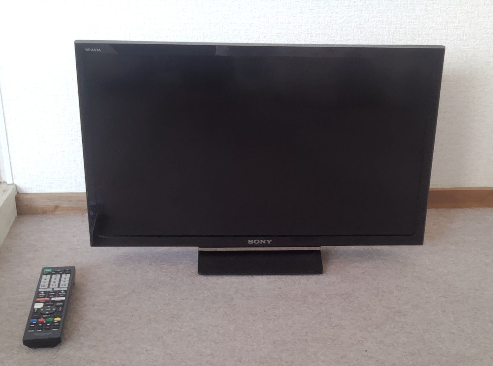 SONY 液晶テレビ KJ-24W450D 互換リモコンセット - メルカリ
