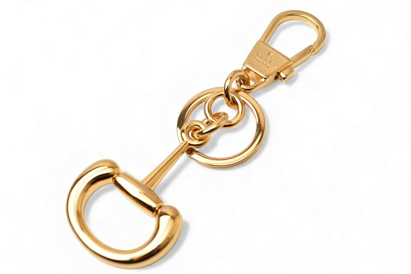 グッチ キーリング キーホルダー GUCCI ホースビット 1955 ゴールド