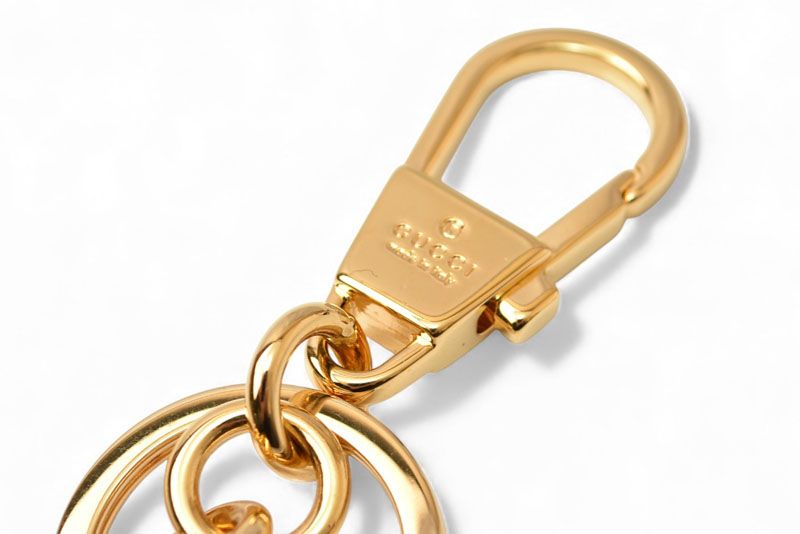 グッチ キーリング キーホルダー GUCCI ホースビット 1955 ゴールド