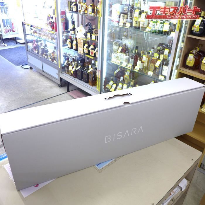 QUADS クワッズ BISARA ビサラ ハンズフリースタンドヘアドライヤー ホワイト 箱シール跡有 3番