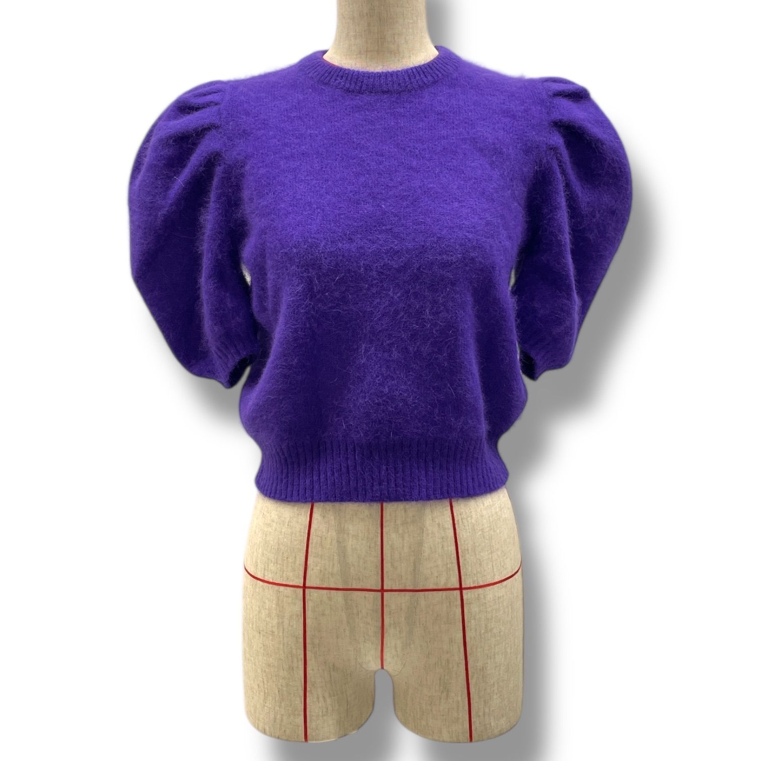 CORCOVADO コルコバード アンゴラダブルフェイス パフスリーブニット