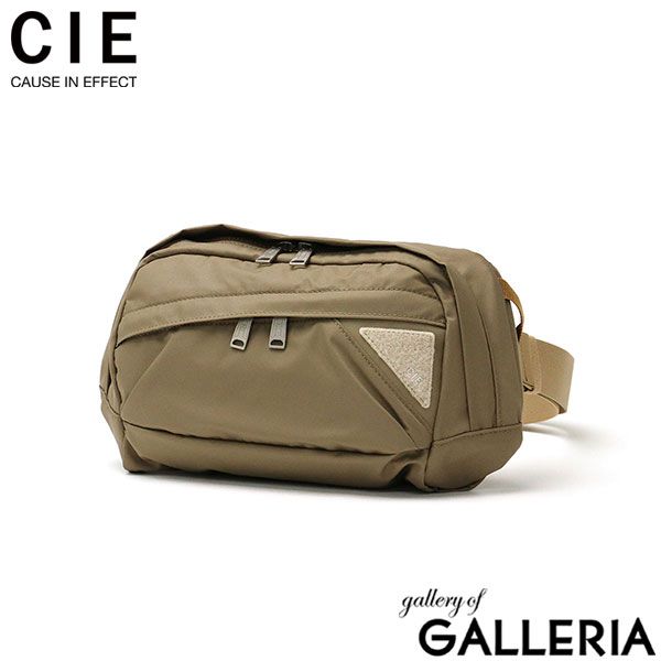 シー ボディバッグ CIE FLOW BODYBAG ウエストバッグ 斜めがけバッグ 斜めがけ バッグ 横型 コンパクト A5 日本製 メンズ レディース 022102 COYOTE(24)
