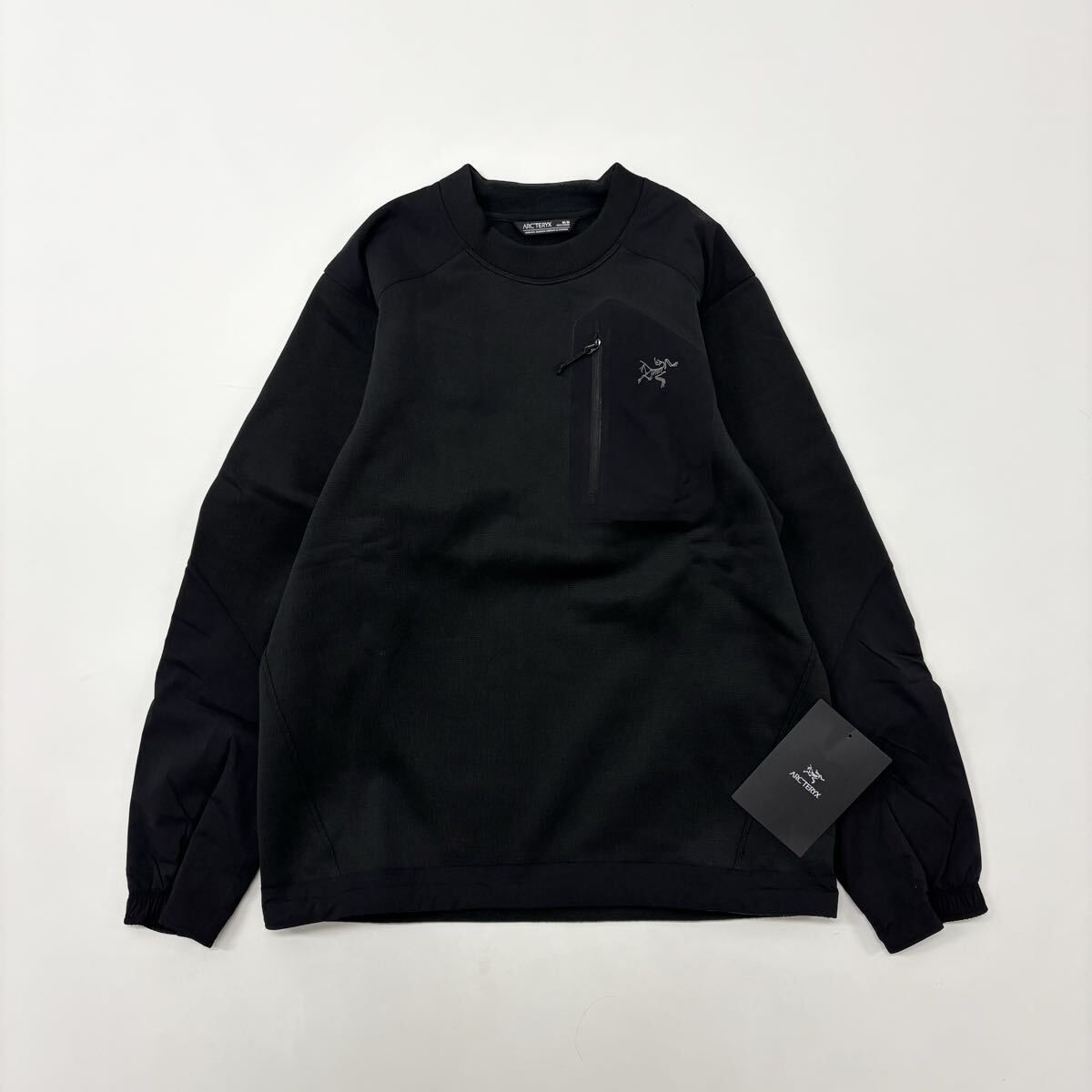 25 ss aw ARC TERYX アークテリクス KONSEAL CREW コンシール クルー BLACK ブラック サイズ M 712-0185