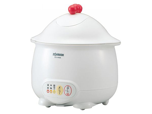 象印 温泉たまご器ホワイト EG HA 06 WB 作れる ギフト プレゼント