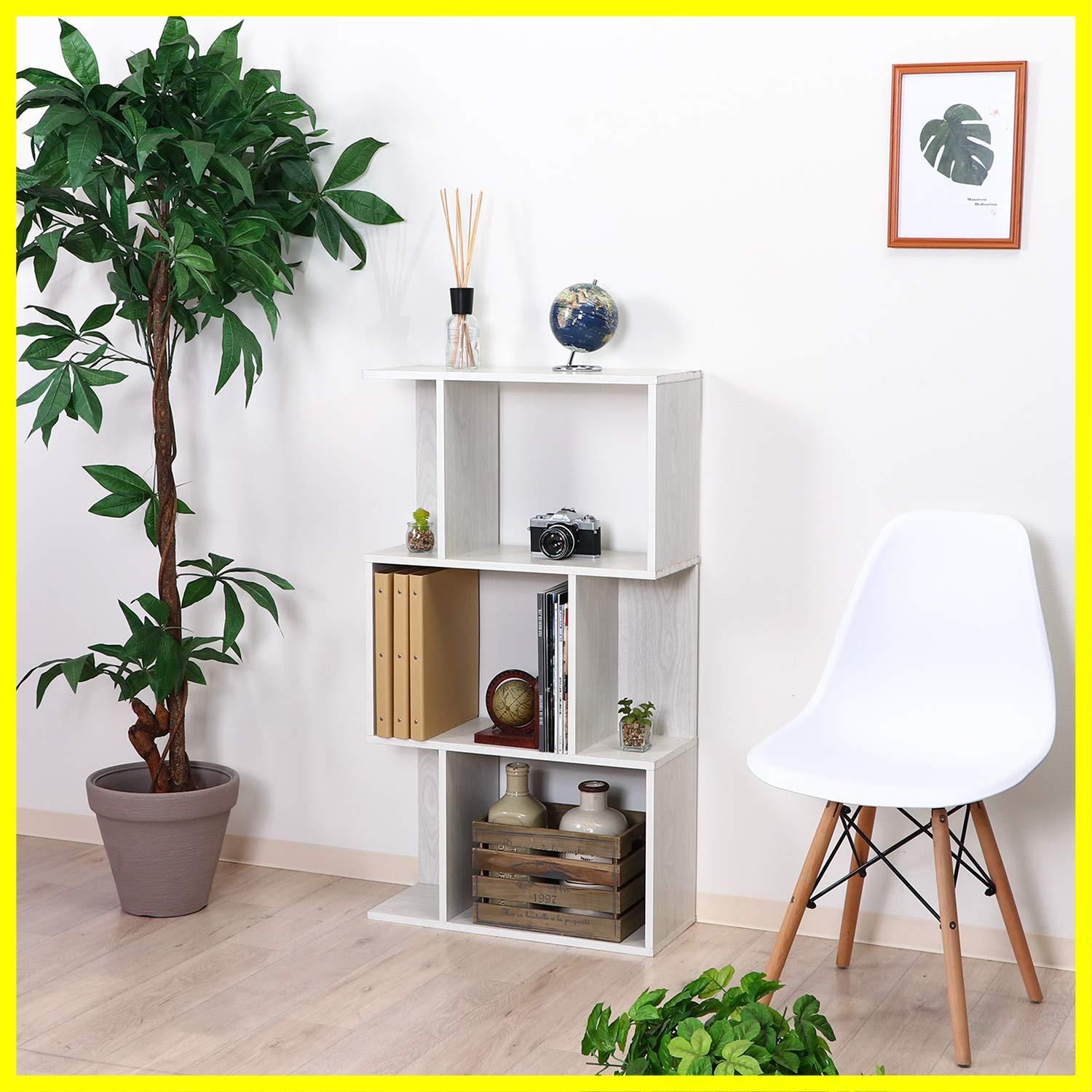 人気商品】オープンラック シェルフ 3段 不二貿易 幅59×奥行24×高さ