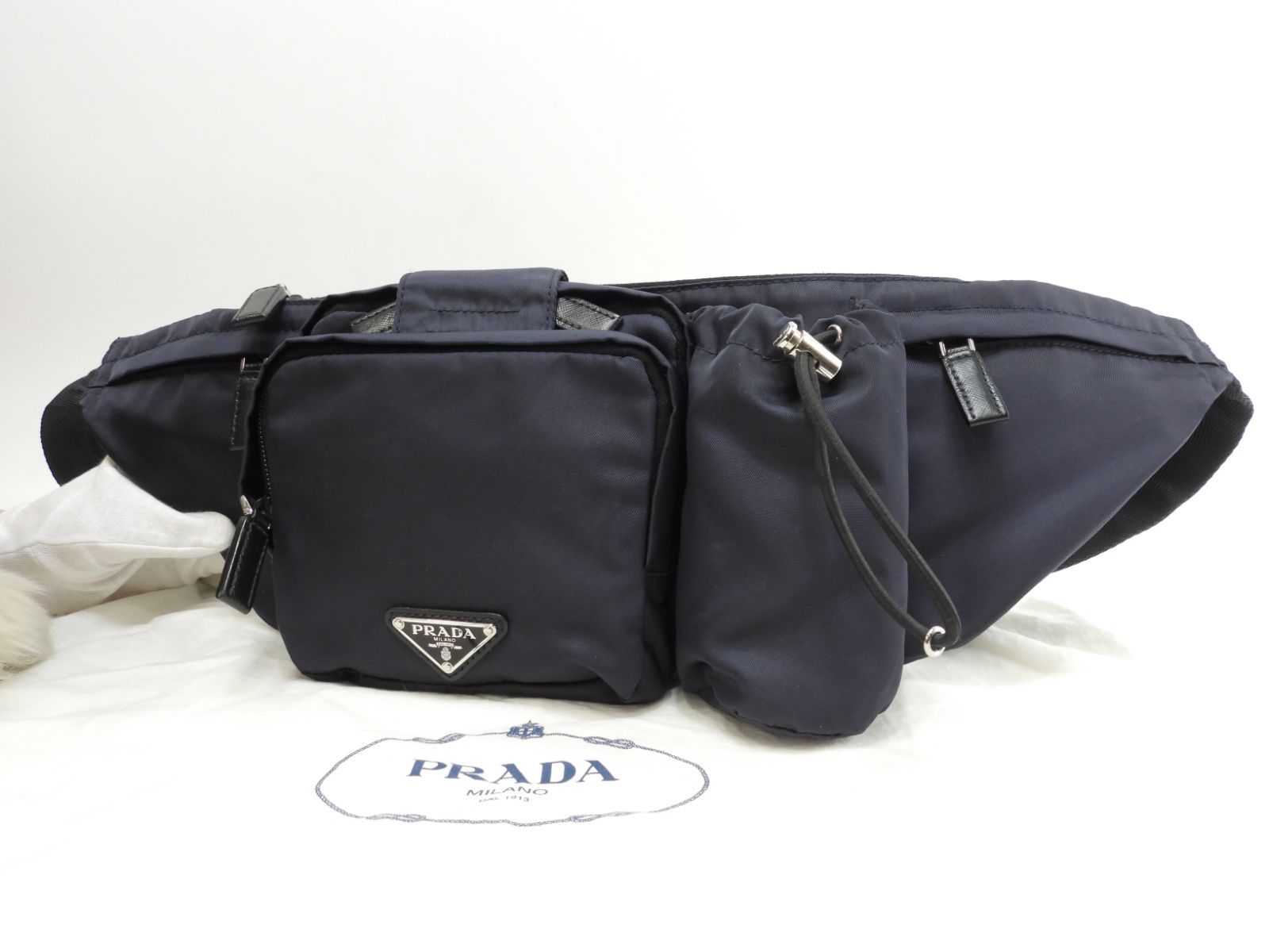 美品⭐︎PRADA ウエストバッグ ボディバッグ☆ PRADA（プラダ） Waist Bag ウエストバッグ ボディバッグ クロスボディ