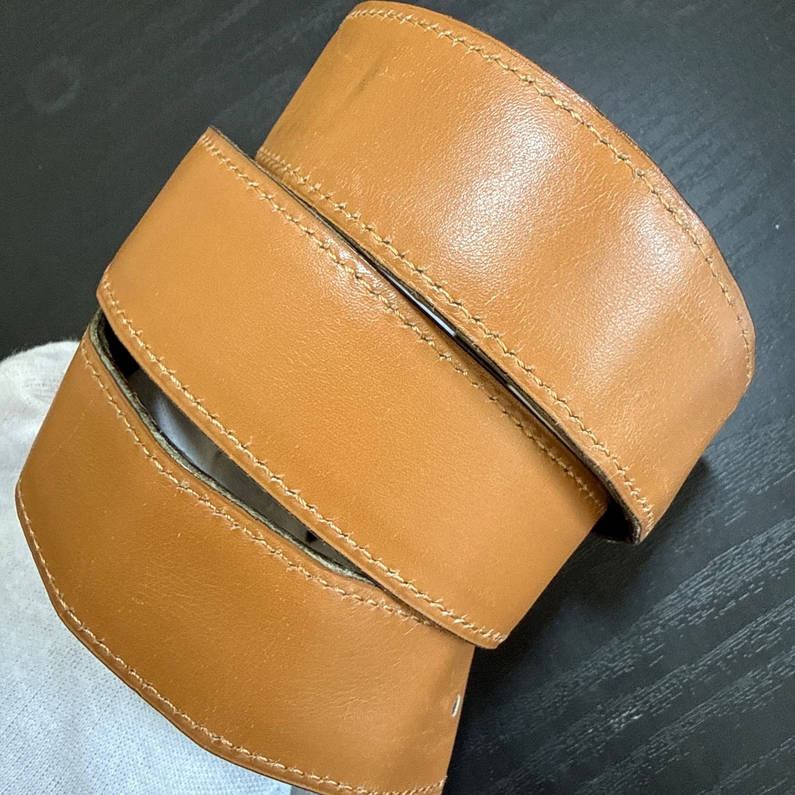 HERMES エルメス コンスタンスリバーシブルベルト75 ゴールドバックル