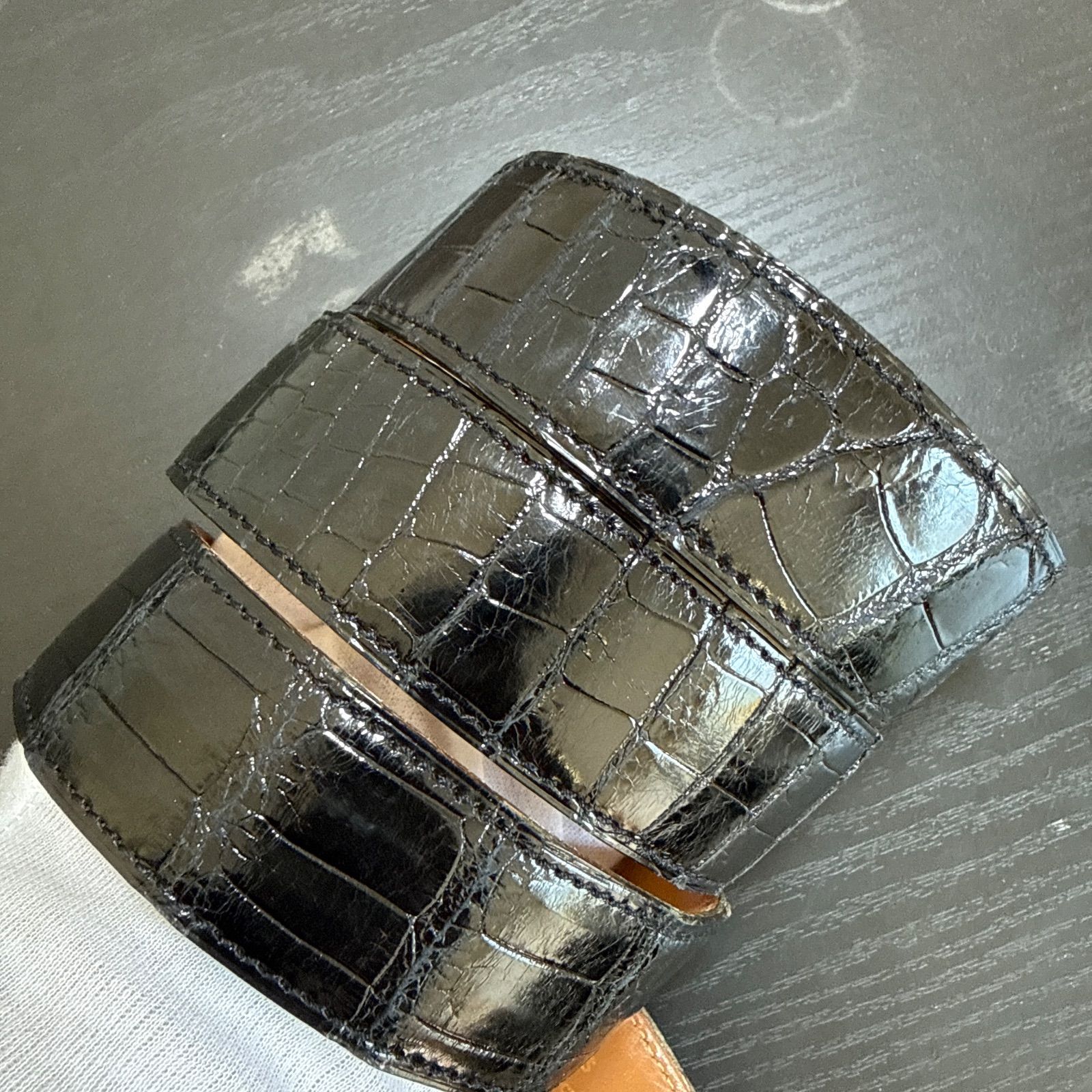 HERMES エルメス コンスタンスリバーシブルベルト75 ゴールドバックル