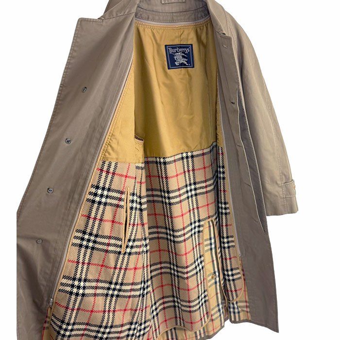 BURBERRY バーバリー ステンカラーコート ライナー付き ベージュ ノバ