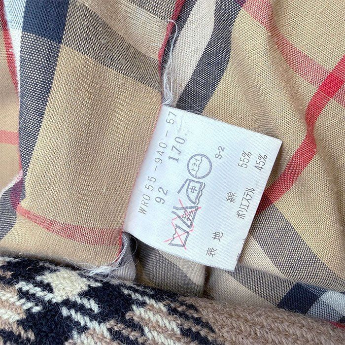 BURBERRY バーバリー ステンカラーコート ライナー付き ベージュ ノバ