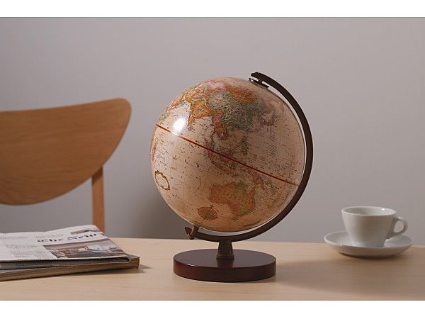 リプルーグル地球儀 チェスター型 日本語版 51573 アンティーク 立体 丸 直径23 cm ギフト プレゼント