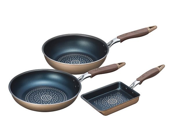 ブラナーノ2 フライパン3点セット MB 2398 ダイヤモンドコート 玉子焼 フライパン ディープパン 内祝い お祝い ギフト プレゼント