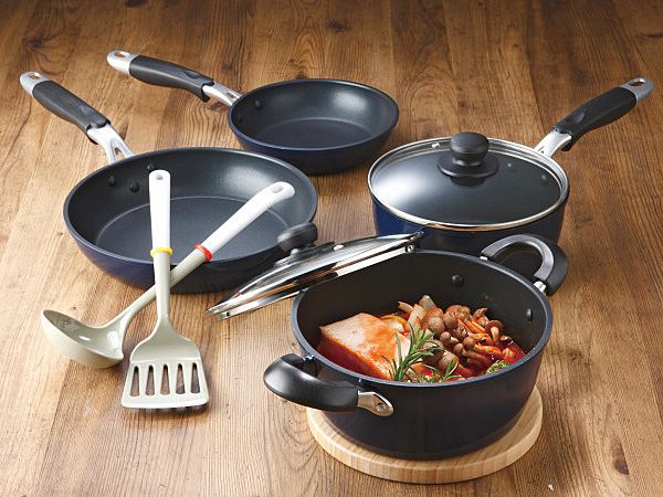 ジャンヌ エコール 鍋4点セット ツール付 JE-118 R アルミ鍋 内祝い お祝い ギフト プレゼント