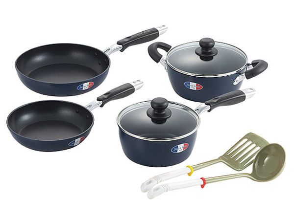 ジャンヌ エコール 鍋4点セット ツール付 JE 118 R アルミ鍋 内祝い お祝い ギフト プレゼント