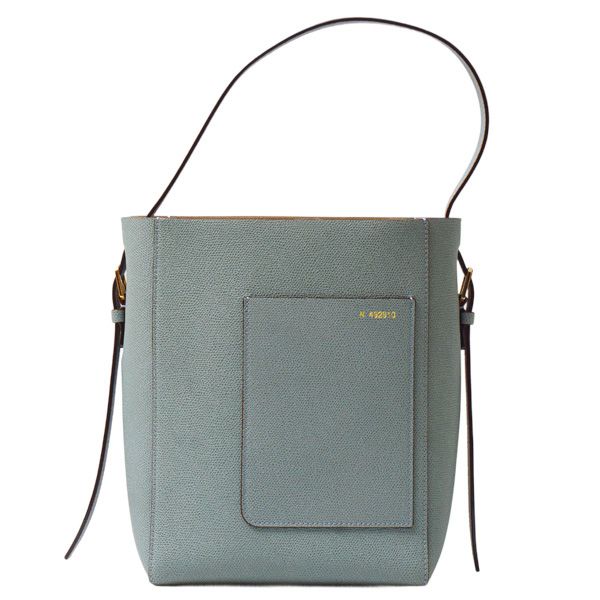 ヴァレクストラ バッグ レディース バケットバッグ スモール パウダーブルー カーフ Valextra V 5 B 94 028