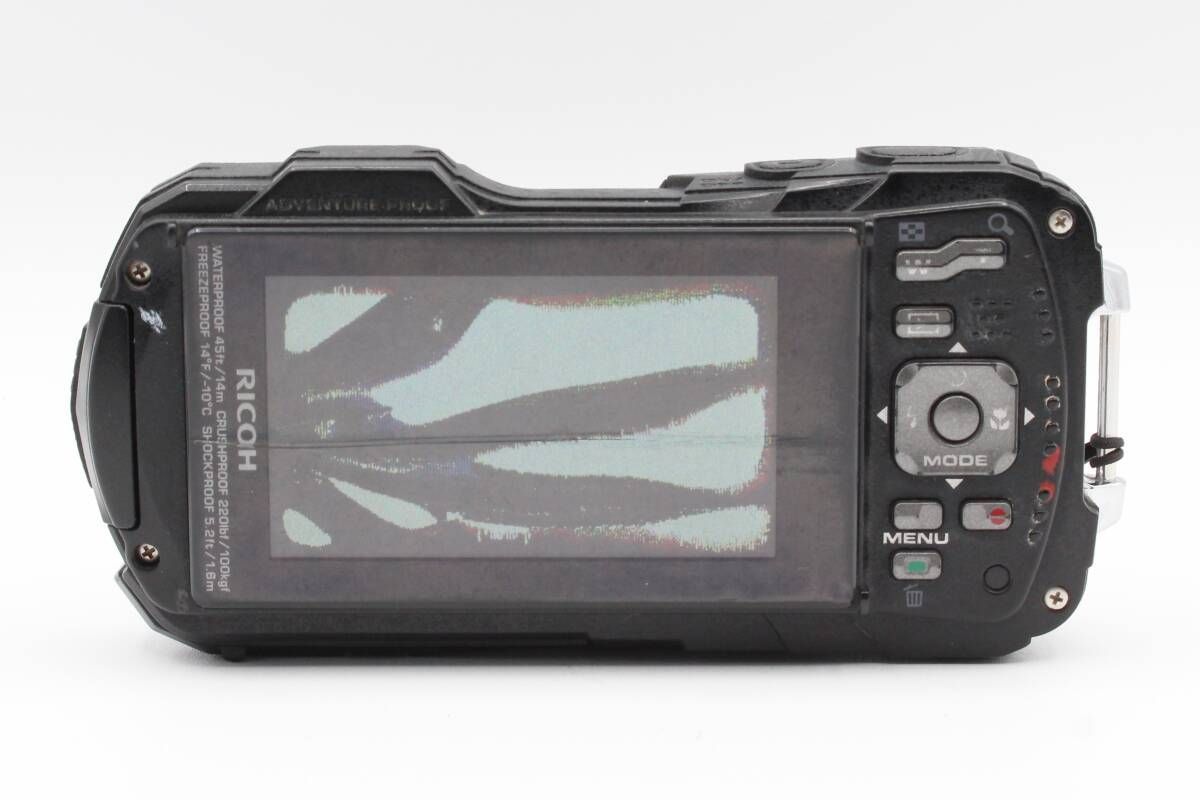 動作品☆リコー RICOH WG-60 コンパクトデジタルカメラ レッド