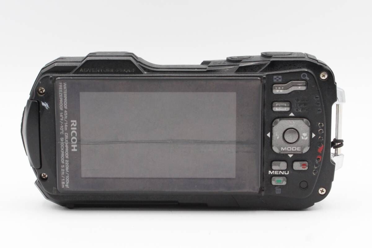 動作品☆リコー RICOH WG-60 コンパクトデジタルカメラ レッド